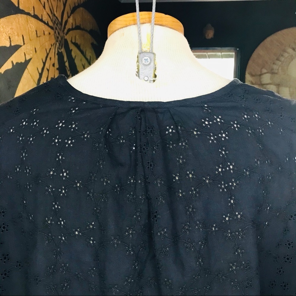 Free People Floral Eyelet Stars Align Blouse....Size M NWT - Picture 5 of 13